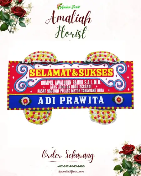 Papan Bunga Ucapan Selamat Tunggulwulung